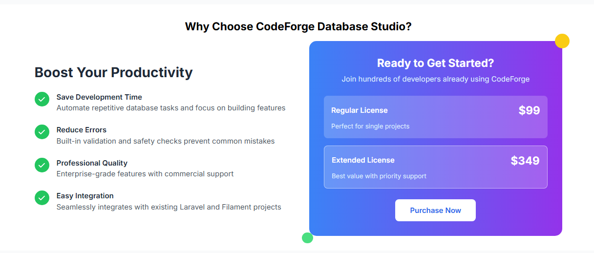 CodeForge Database Studio - Gallery Image