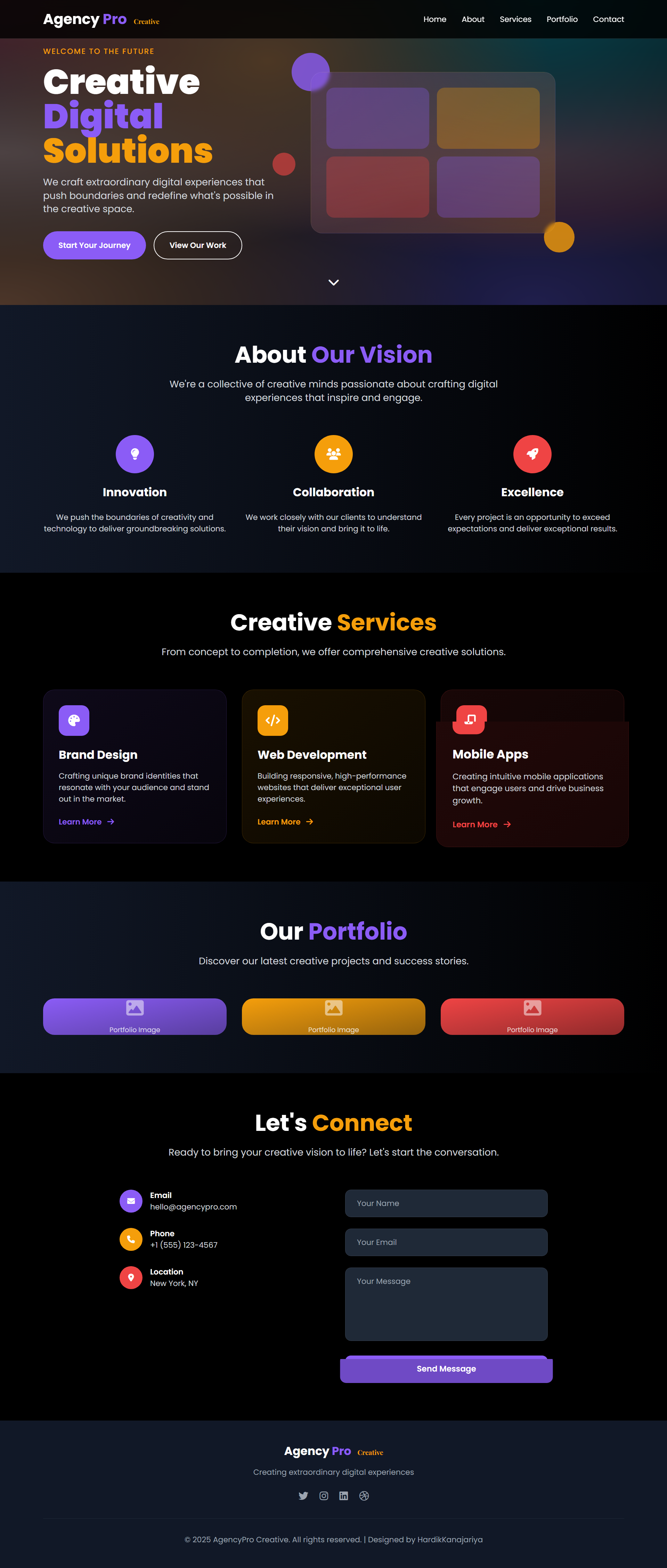 AgencyPro Elite – Premium Digital Agency HTML Template - Gallery Image